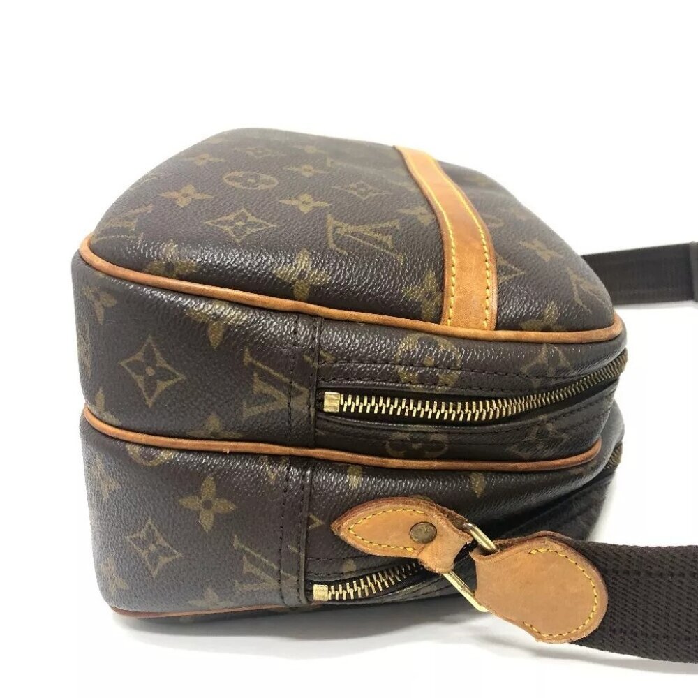 LOUIS VUITTON M45254 Monogram ReporterPM Double Zip Crossbody Bag Shoulder Bag - Picture 8 of 16